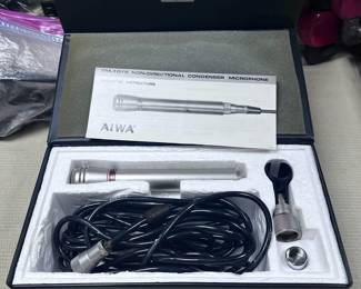 AUDIO  Aiwa Condenser Mic