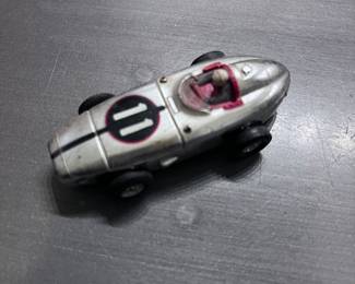 TOYS  Aurora TJet Silver No 11 Slot Car