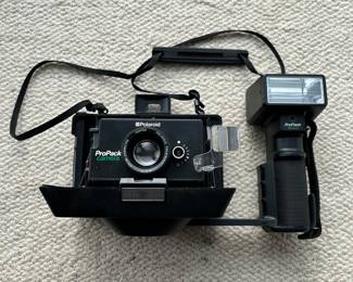 PHOTOGRAPHY  Polaroid ProPack Camera with ProFlash