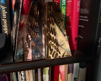 ANTIQUES  Lucky Penny bookends