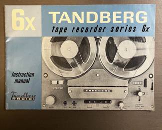 OLD PAPER  Tandberg Manual
