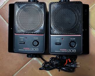 AUDIO  Fostex 6301 Monitors