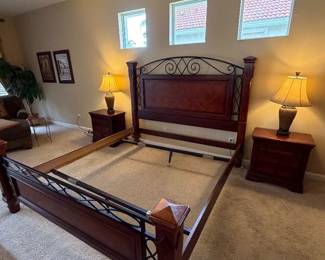 Alexander Julian King size bed 
