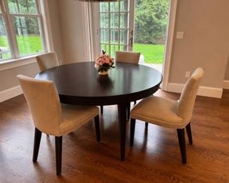 Mitchell Gold / Bob Williams, black, 60" round table