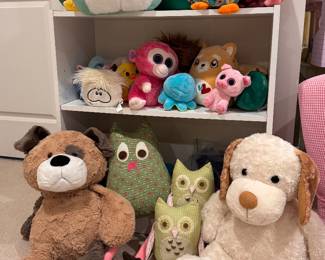 Squishmallows and other stuffed animals