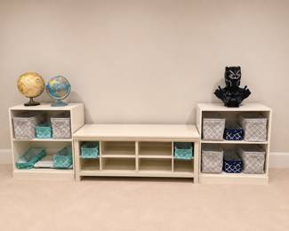 Storage shelves