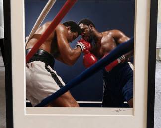 Muhammad Ali framed photograph