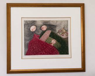 "In Spring, morning" by Eng Tay, signed & numbered 3/175