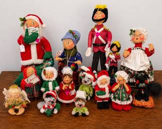 Some of the Annalee figures