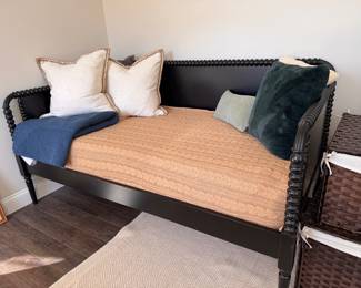 Crate & Barrel, Jenny Lind black daybed
