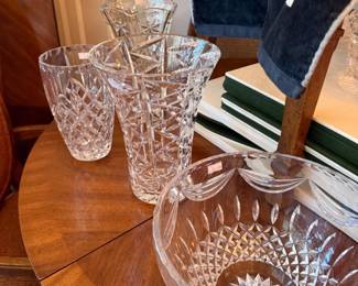 Glass vases & bowls