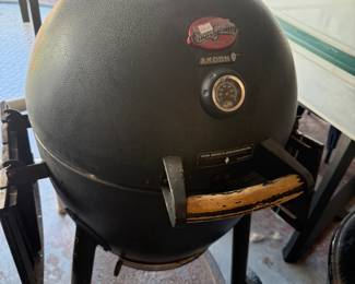 Char-Griller AKORN Jr. Kamado Charcoal Grill w/rolling stand 