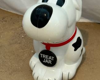 Doggie treat jar