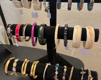 Assorted fashion bracelets
