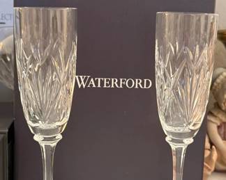 Waterford champagne flutes