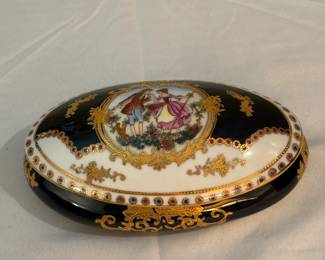 Limoges covered dish