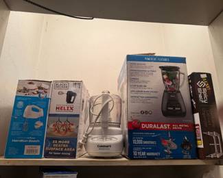 Cuisinart, hand mixer, blender