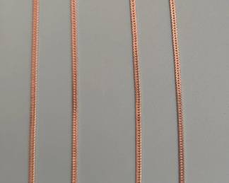 Sterling silver necklaces
