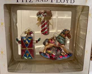 Fitz & Floyd ornaments