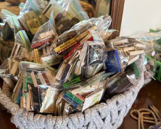 Matchbooks, 20 - 25 ct each bag