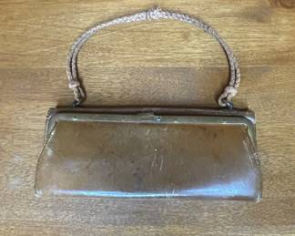 Antique Leather Clutch Wallet