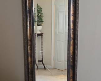 Gold and Black Wall Mirror
