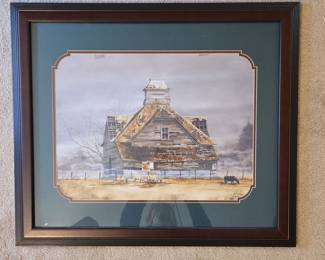 Ron H. Hemme "Barnyard Serenade" Limited Edition Print