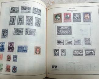 Russian Stamp Collection Album