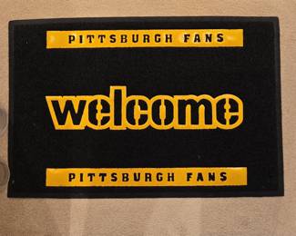 Pittsburgh Fans Welcome Mat