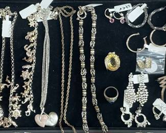 Sterling Silver Jewelry Assortment