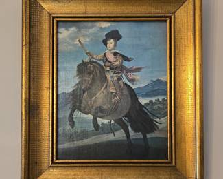 Equestrian Portrait of Prince Balthasar Charles