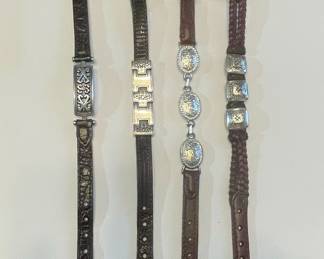Brighton Western-Style Leather Bracelets