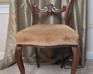 Victorian Balloon Back Side Chair