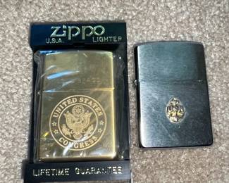 Zippo Lighter - United States Congress Emblem