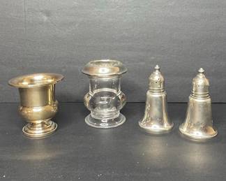 Sterling Silver Salt & Pepper and Urns