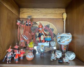 Hopi Katsina Dolls and Pottery