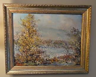 Impressionist Landscape Oil Painting 
