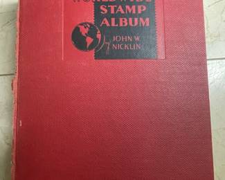 Worldwide Stamp Album by John W. Nicklin (1935/1941)