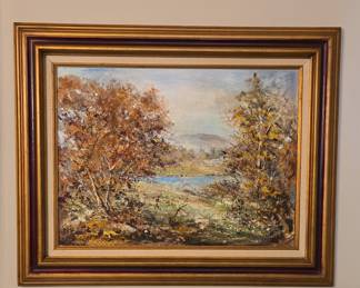 Impressionistic Landscape Oil Painting