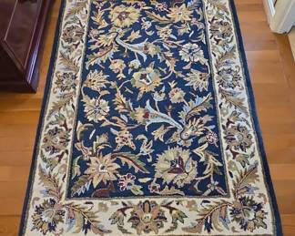 Persian-Style Floral Area Rug