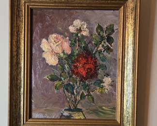Floral Still Life Oil Painting