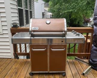 Weber Genesis Copper Propane Gas Grill