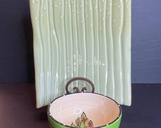Asparagus Serving Platter and Bowl 