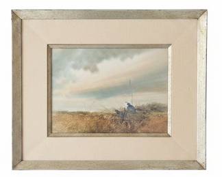 Original Watercolor Painting, Raul Gutierrez