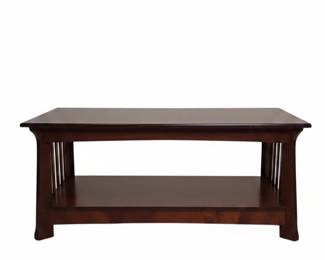 Mission Style Oak Coffee Table