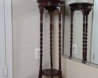Vintage Barley Twist Plant Stand