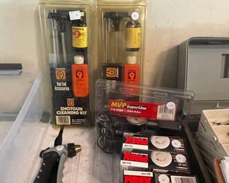 Hoppe's No. 9 Shotgun Cleaning Kit and Firex Smoke Alarms