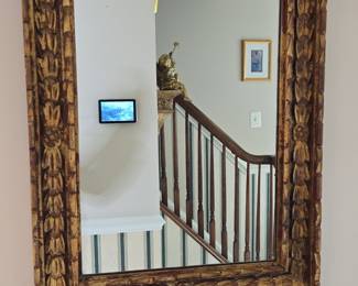  Gilt Acanthus Leaf Carved Mirror