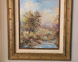 Impressionistic Landscape Oil Painting