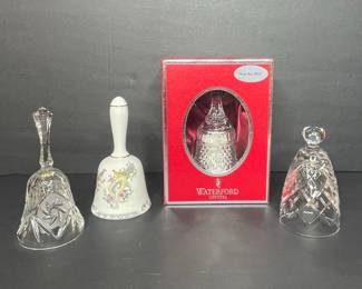 Crystal & Ceramic Bells includes Waterford 